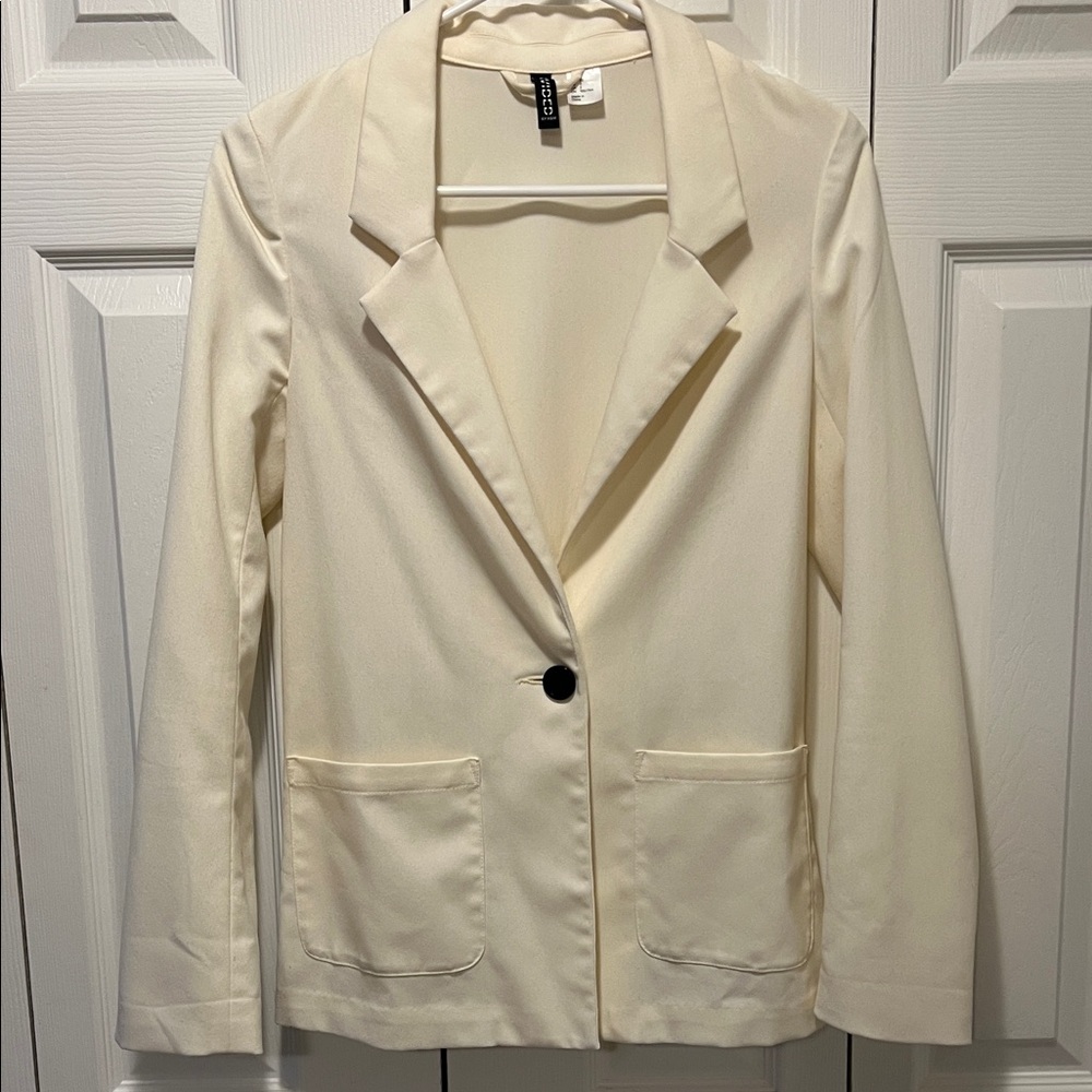 H&M Cream Women's Blazer